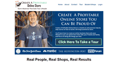 Desktop Screenshot of profitableonlinestore.com